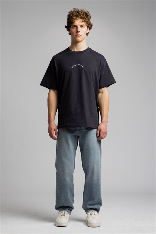 Wholesale Mens Navy Basic T-shirt