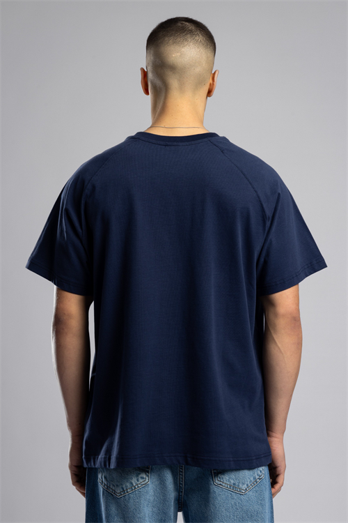 Wholesale Mens Navy Basic T-shirt
