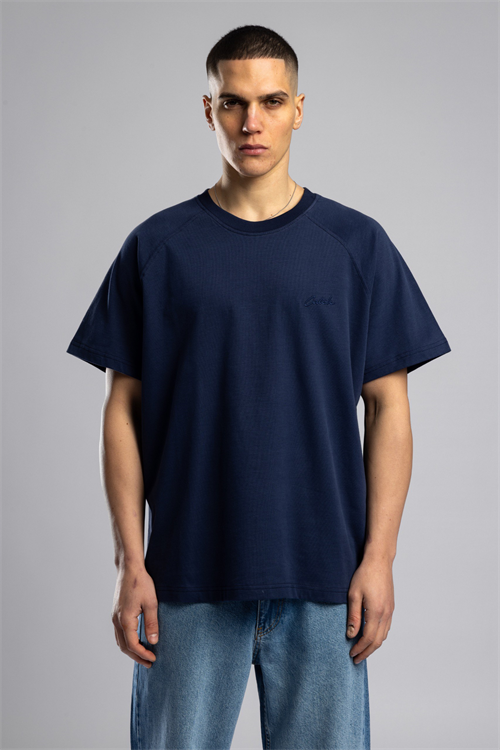 Wholesale Mens Navy Basic T-shirt