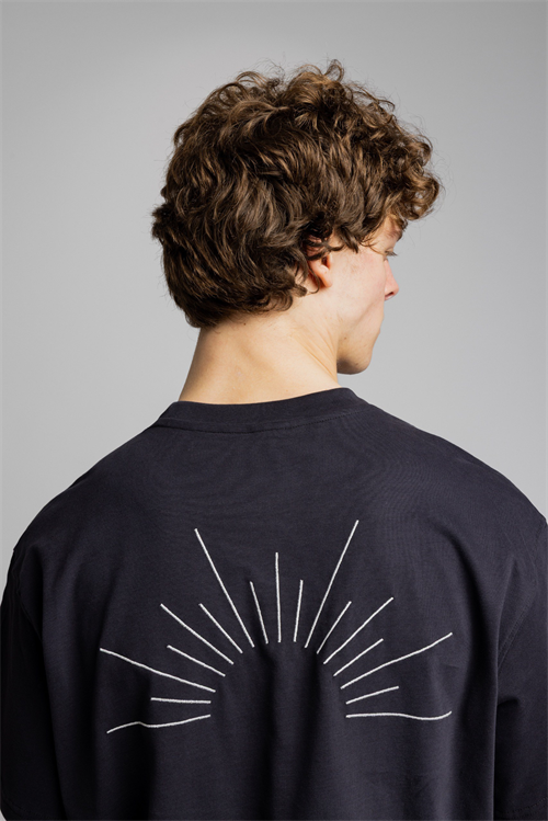 Wholesale Mens Navy Basic T-shirt