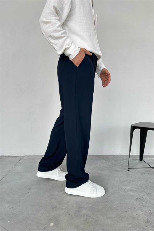 Wholesale Mens Navy Baggy Pants