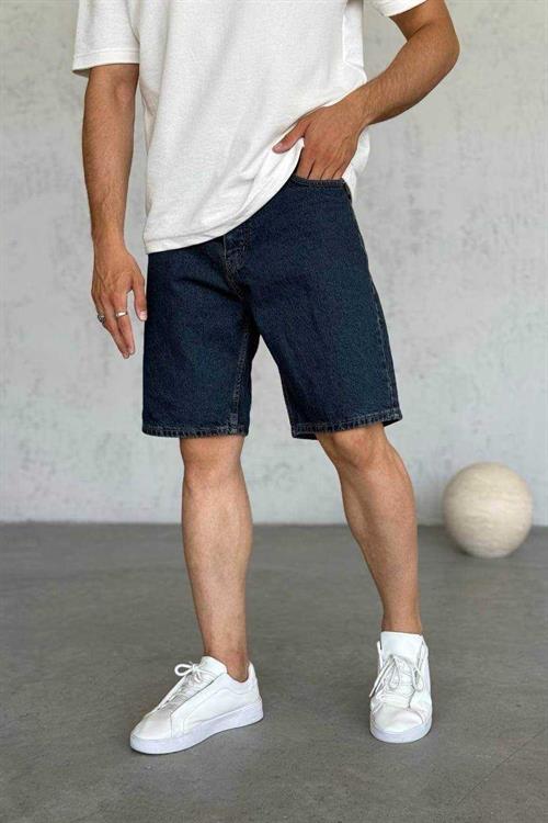 Wholesale Mens Navy Denim Shorts