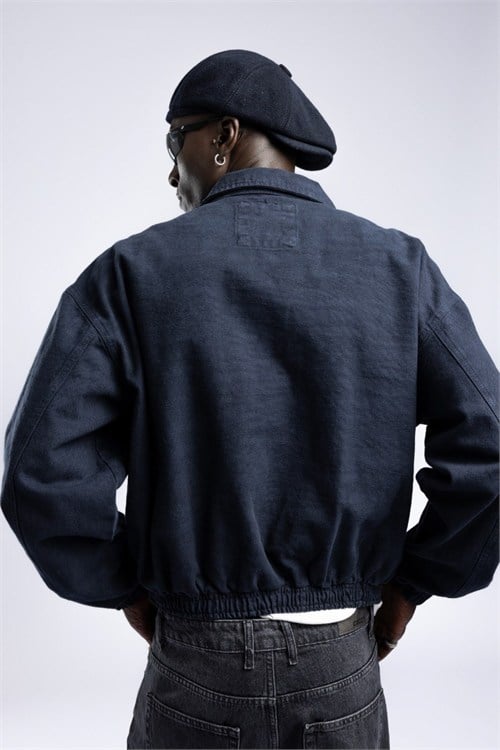 Wholesale Mens Navy Jean Jackets