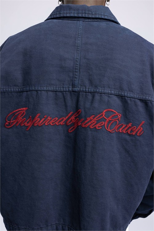 Wholesale Mens Navy Jean Jackets