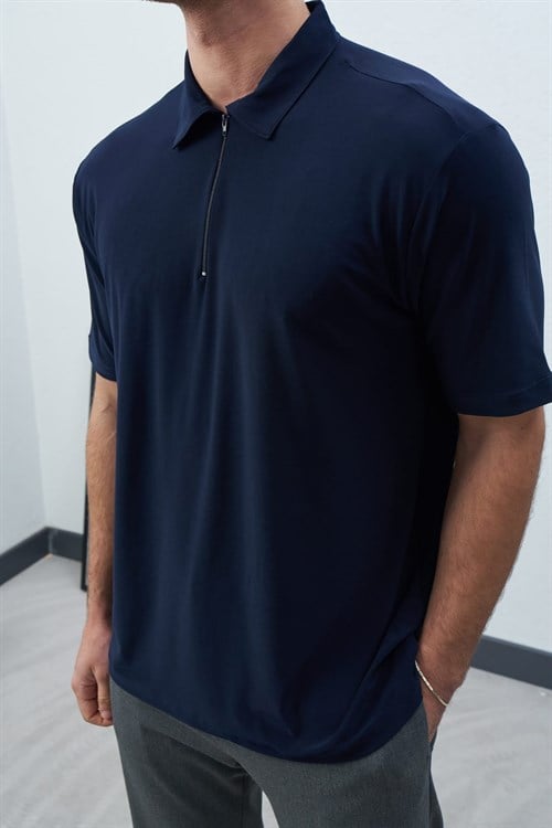 Wholesale Mens Navy Polo T-Shirt