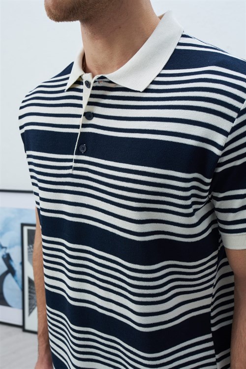 Wholesale Mens Navy Polo T-Shirt