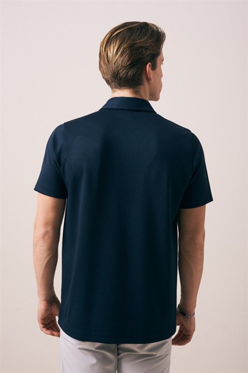 Wholesale Mens Navy Polo T-Shirt