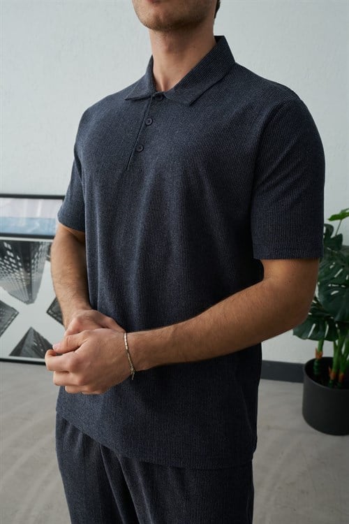 Wholesale Mens Navy Polo T-Shirt