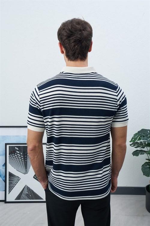 Wholesale Mens Navy Polo T-Shirt