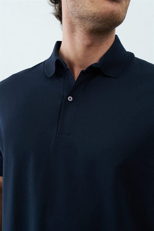 Wholesale Mens Navy Polo T-Shirt