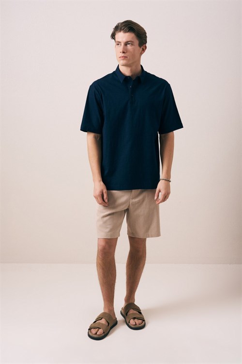 Wholesale Mens Navy Polo T-Shirt