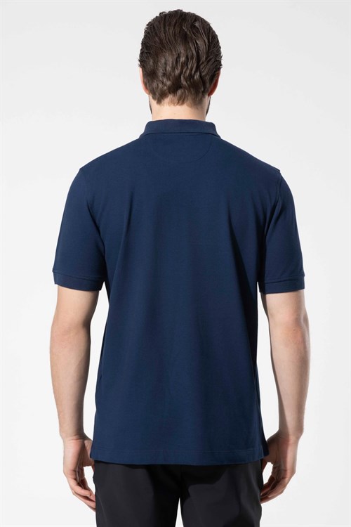 Wholesale Mens Navy Polo T-Shirt