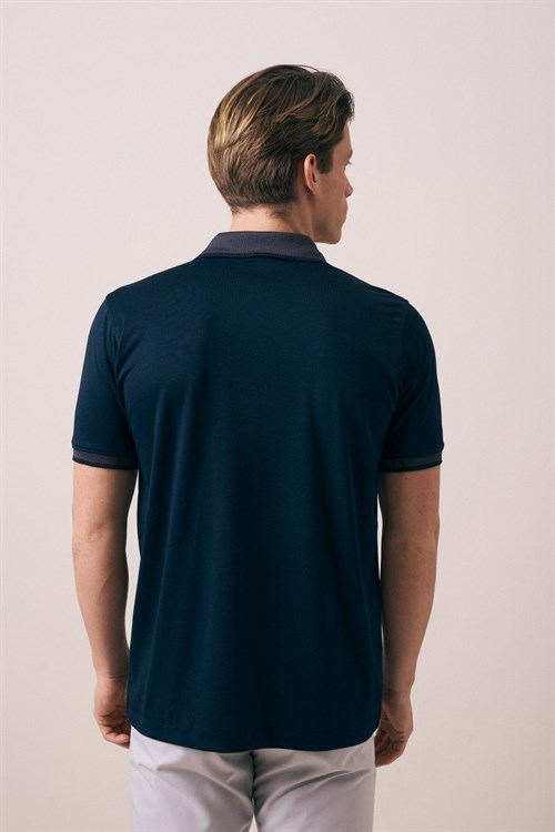 Wholesale Mens Navy Polo T-Shirt