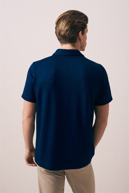 Wholesale Mens Navy Polo T-Shirt