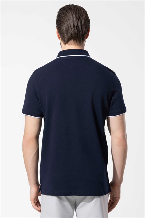 Wholesale Mens Navy Polo T-Shirt