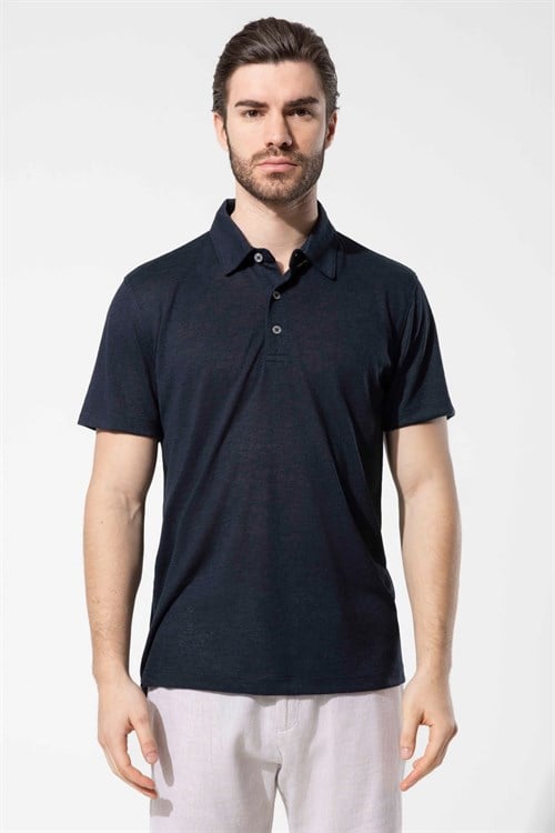 Wholesale Mens Navy Polo T-Shirt