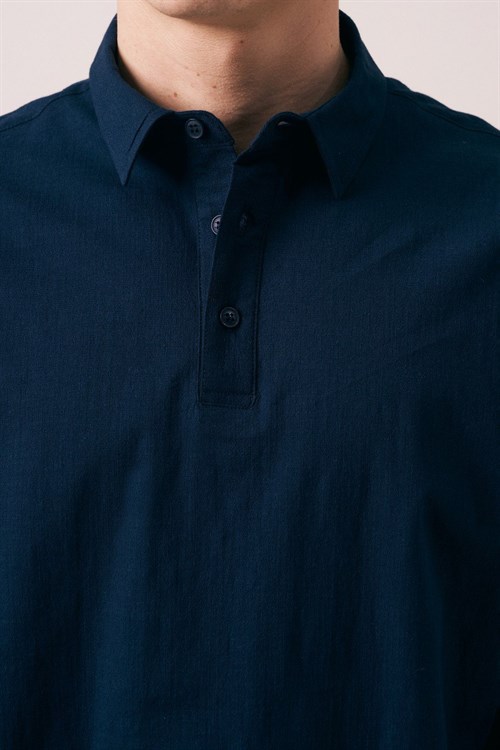Wholesale Mens Navy Polo T-Shirt