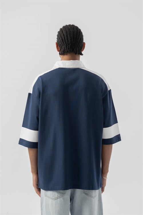 Wholesale Mens Navy Polo T-Shirt