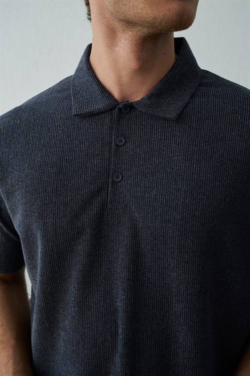 Wholesale Mens Navy Polo T-Shirt