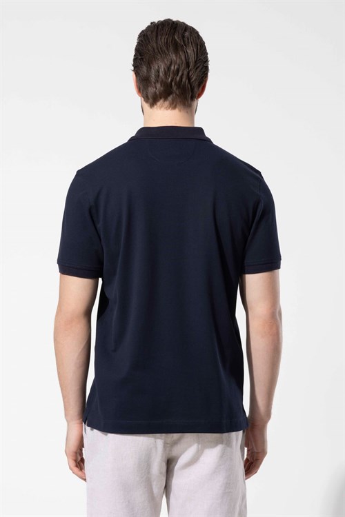 Wholesale Mens Navy Polo T-Shirt
