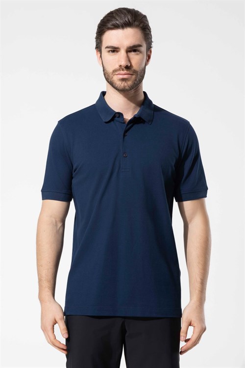 Wholesale Mens Navy Polo T-Shirt