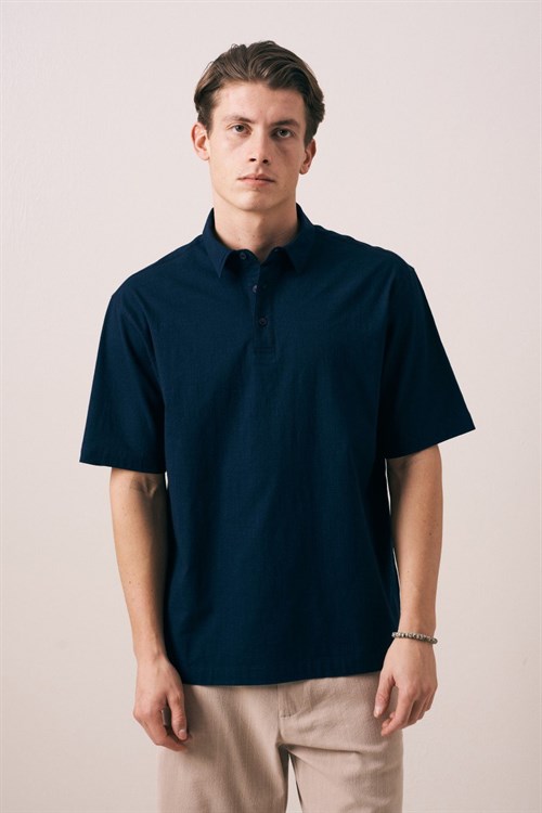 Wholesale Mens Navy Polo T-Shirt