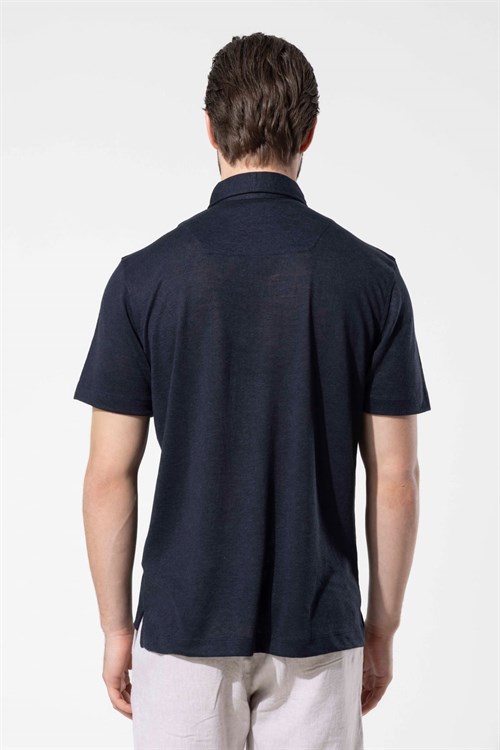 Wholesale Mens Navy Polo T-Shirt