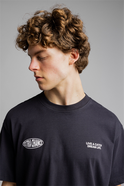 Wholesale Mens Navy Printed T-shirt