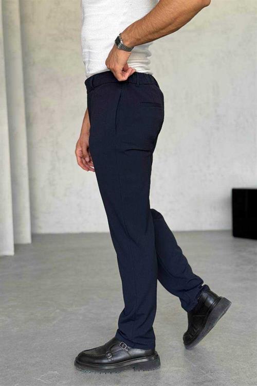 Wholesale Mens Navy Regular Fit Pants