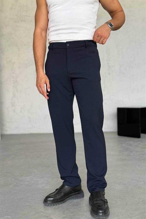 Wholesale Mens Navy Regular Fit Pants