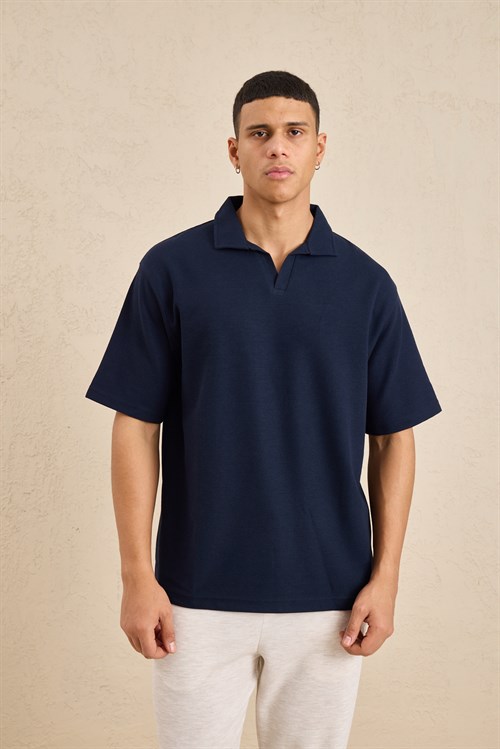 Wholesale Mens Navy Regular Fit Polo Shirt