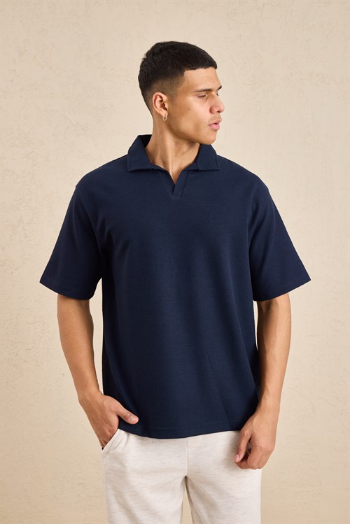 Wholesale Mens Navy Regular Fit Polo Shirt
