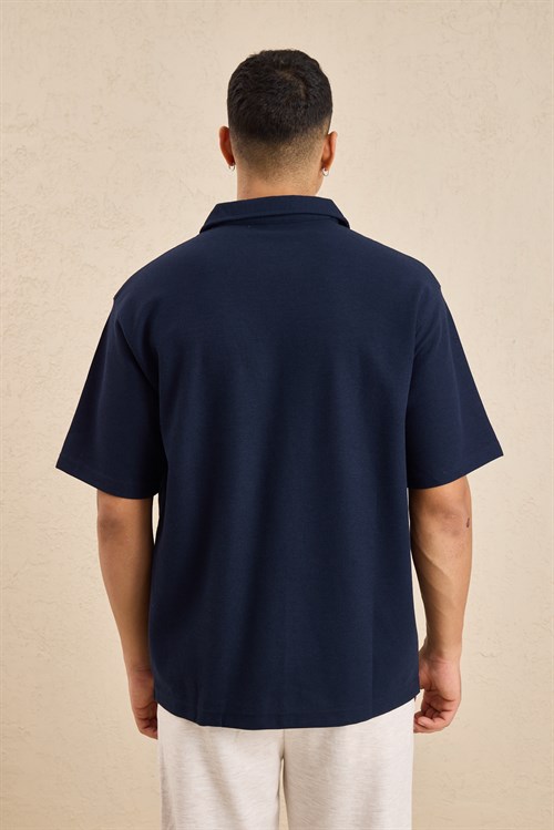 Wholesale Mens Navy Regular Fit Polo Shirt