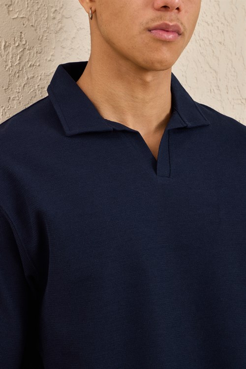 Wholesale Mens Navy Regular Fit Polo Shirt