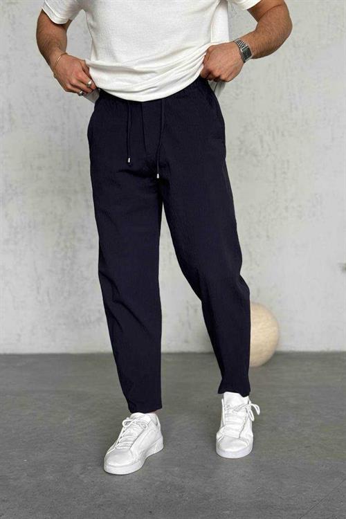 Wholesale Mens Navy Relaxed Fit Pants