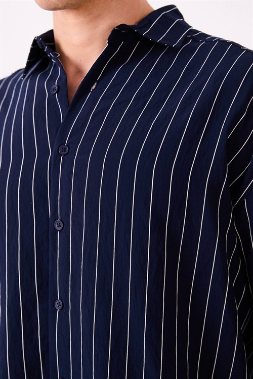 Wholesale Mens Navy Shirt 