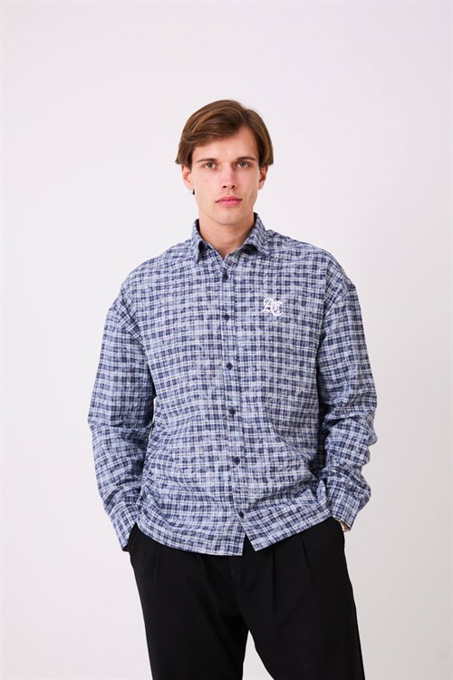 Wholesale Mens Navy Shirt 