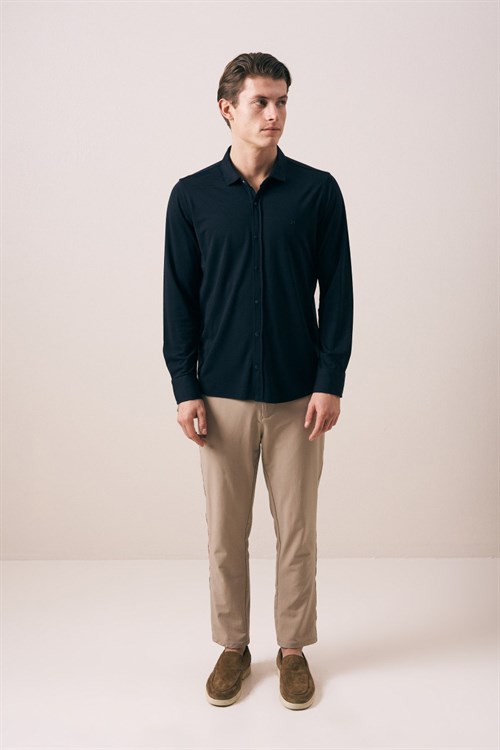 Wholesale Mens Navy Shirt