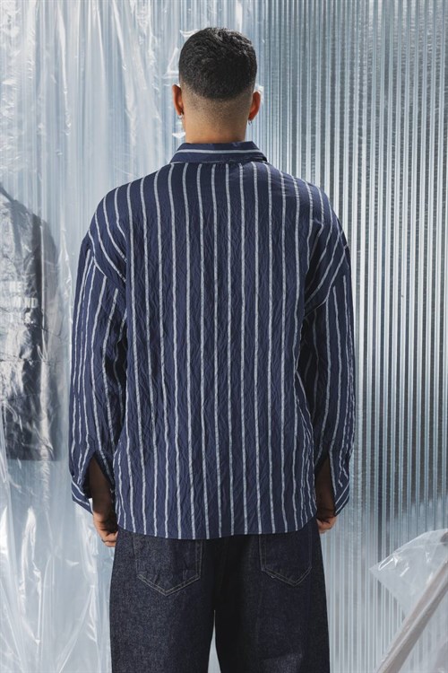 Wholesale Mens Navy Shirt