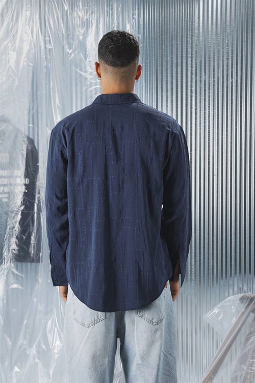 Wholesale Mens Navy Shirt