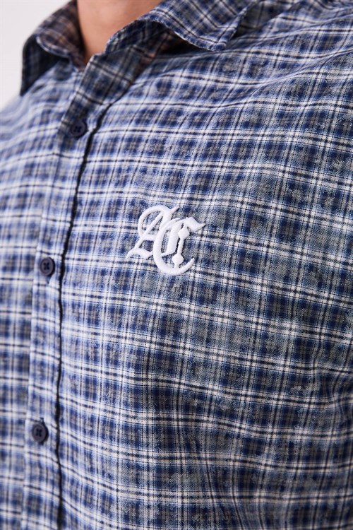 Wholesale Mens Navy Shirt 