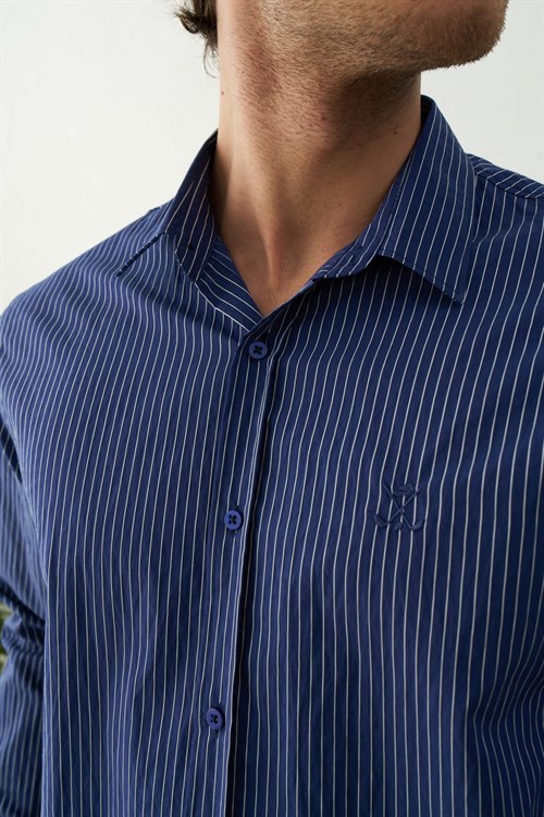 Wholesale Mens Navy Shirt