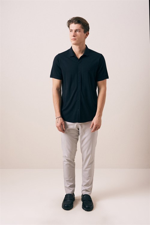 Wholesale Mens Navy Shirt