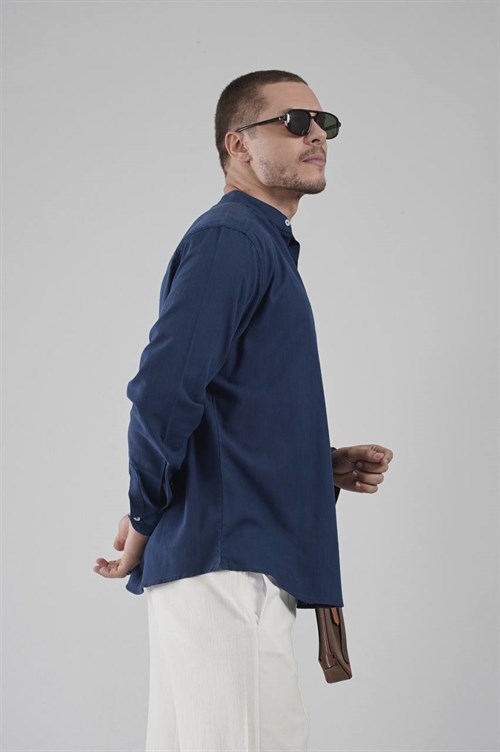 Wholesale Mens Navy Shirt