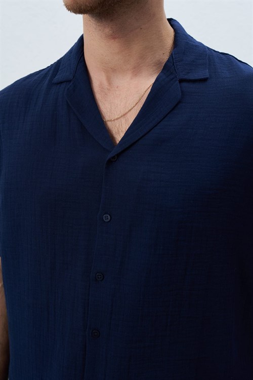 Wholesale Mens Navy Shirt