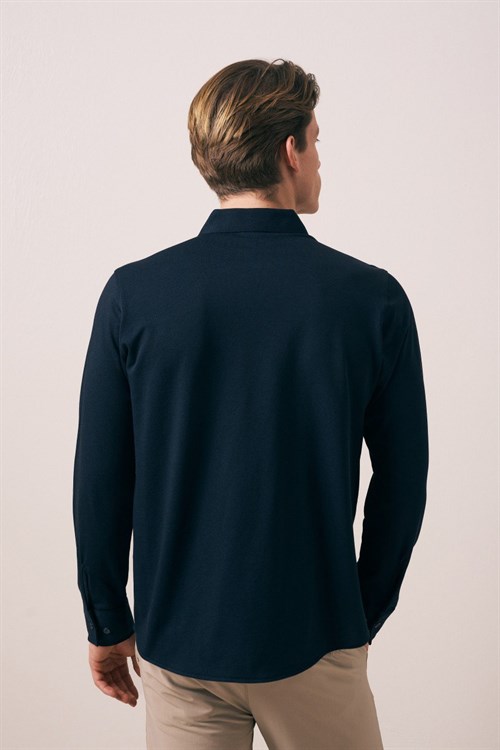 Wholesale Mens Navy Shirt