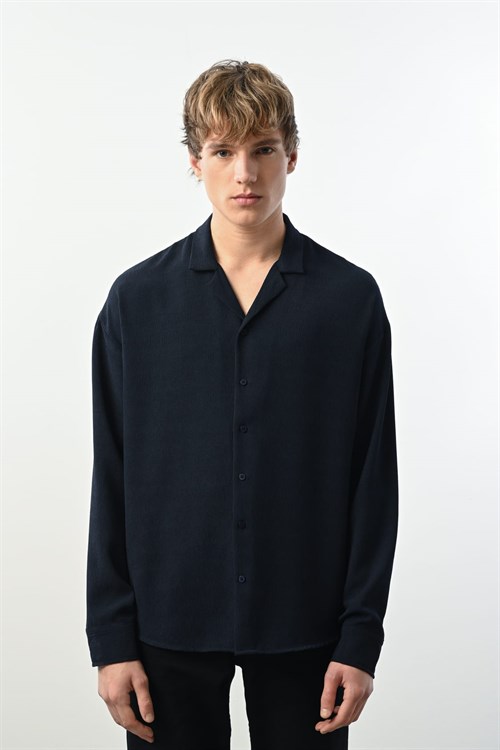 Wholesale Mens Navy Shirt