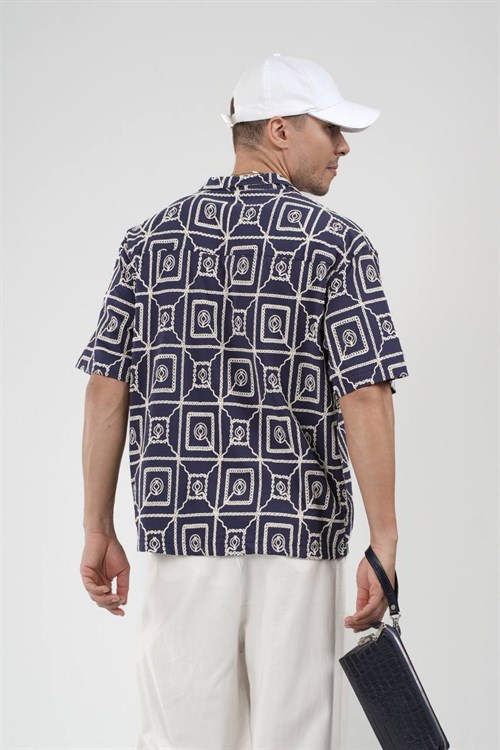 Wholesale Mens Navy Shirt