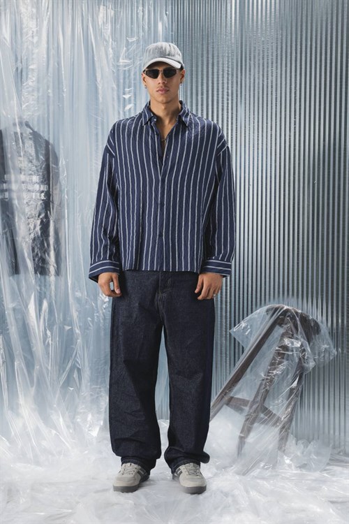 Wholesale Mens Navy Shirt