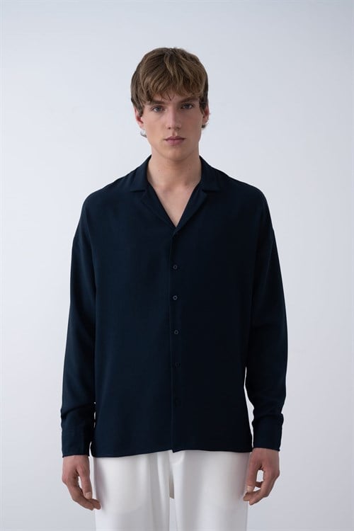 Wholesale Mens Navy Shirt